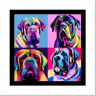 Neapolitan Mastiff Pop Art - Dog Lover Gifts Posters and Art